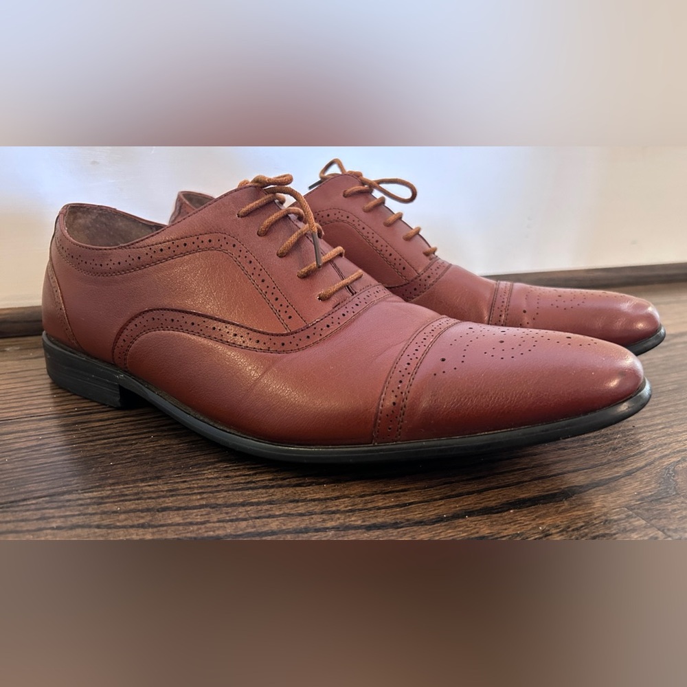 Men’s brown dress shoes size 13